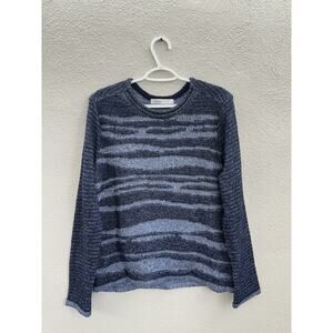 Skovhuus for T.S. Dobbins Womens Sweater Size Large Blue Rolled Neck NWTs